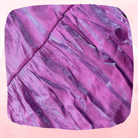 ✨ Fate Curve Metallic Puff Sleeve Mini Dress – Size 1X (fits more like 2x)✨ - Picture 3 of 5